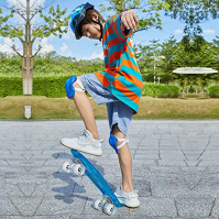 WeSkate Cruiser Skateboard Complete Deck Mini Skateboard 22